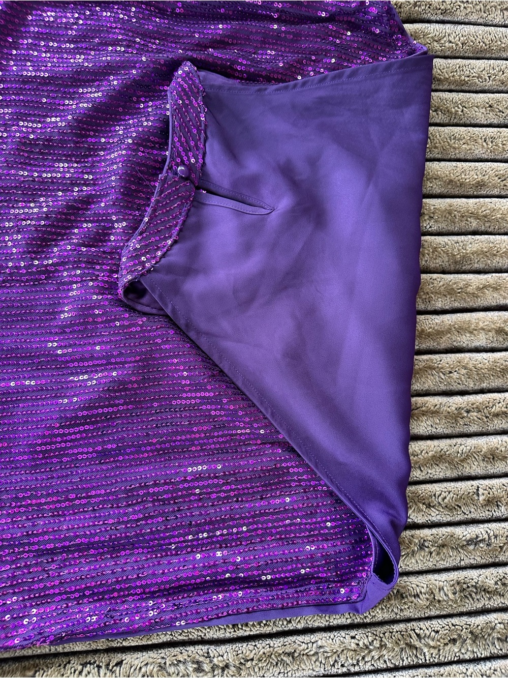 🎉5 for $45🎉 Grace Karin sequin top blouse shirt size L - Picture 7 of 8